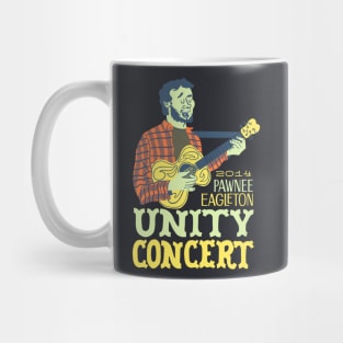 Parks and Rec - Pawnee Eagleton Unity Concert Mug